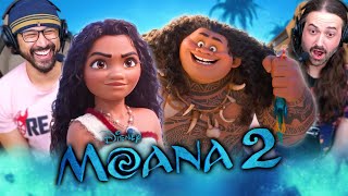 MOANA 2 TRAILER REACTION Disney Teaser Trailer [upl. by Wiltshire]