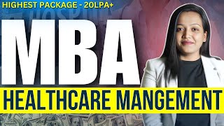 MBA in Healthcare  Hospital Management 👉🏻 Is It Worth It In 2024  Highest Salary 20LPA 🔥 [upl. by Lledroc]