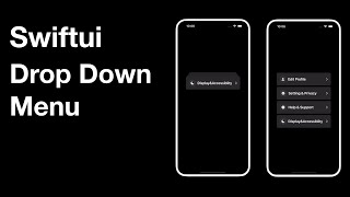 SwiftUI Creating Interactive Dropdown Menus from Scratch [upl. by Akamaozu144]