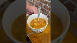 Shrimp and Corn Soup cooking cookingfood shrimp soup louisiana [upl. by Atirres254]