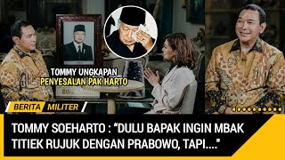 Podcast Najwa Shihab Tommy Cerita Penyesalan Pak Harto Usir Prabowo [upl. by Sirk]