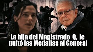 🛑🎥 Helena Urán Bidegaín la hija del Magistrado que le quitó las Medallas al General👇👇 [upl. by Mainis]