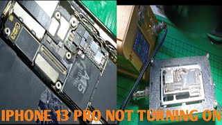 iPhone 13 Pro Wont Turn On Fix VCC Main line Short PART 1 [upl. by Shig]