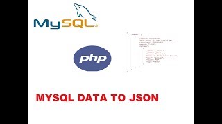 Converting Data From MySQL to JSON Using PHP [upl. by Eanahc61]