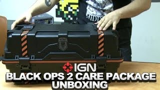 Call of Duty Black Ops 2 Care Package Edition Unboxing [upl. by Pippa]