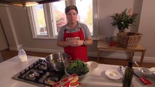 Winter Greens Vegetarian Lasagna Recipe with Spinach amp Kale [upl. by Ahseal]