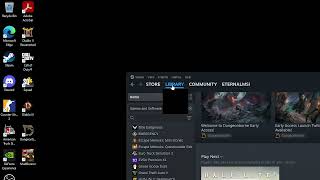 Anyone know how to fix Steam window blacked out issue [upl. by Ury613]