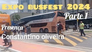 EXPO BUS FEST 2024 presenca constantino oliveira [upl. by Grannia]