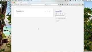 TIddlyWiki Tutorial 01  Installing Tiddlywiki and Creating Your First Tiddler [upl. by Elleirb793]