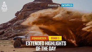 Extended highlights of Stage 1 presented by Aramco  Dakar2024 [upl. by Tertia143]