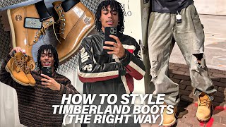 How To Style Timberland Boots The Right Way [upl. by Arocal]