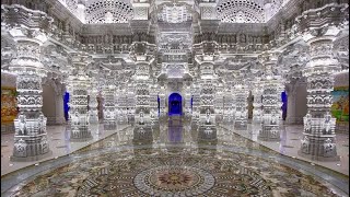 Largest Hindu Temple of USA  Swaminarayan Akshardham temple RobbinsvilleNewjersey 1million [upl. by Alian]