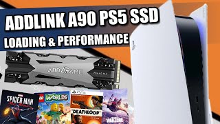 Addlink A90 PS5 SSD Test 1 [upl. by Doley]