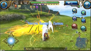 Best Unsheathe Skill Tenryu Ransei Unsheathe Test Welcome Back Odelon xD  Toram Online [upl. by Anauqed]