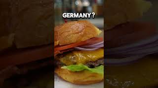 Are burgers really considered American food 🍔 hamburger americanfood foodhistory burger [upl. by Katine321]