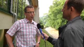 Talk Hochwasser am Freizeitzentrum Hains in Freital [upl. by Biamonte391]