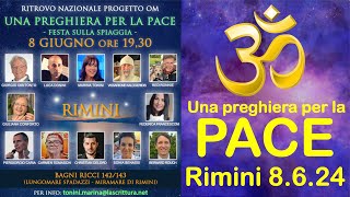 OM una Preghiera per la Pace  diretta da Rimini 8624 [upl. by Nnoryt]