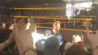 triple h entrance nxt download festival 2016 [upl. by Stokes]