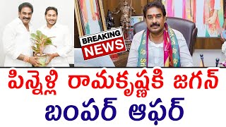 YS Jagan Bumper Offer To Pinnelli Ramakrishna Reddy PrajaChaithanyamPolitical [upl. by Chui962]