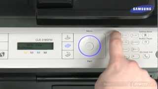 HowTo SAMSUNG CLX amp SCX Series MFC  AllInOne Monochrome Laser Printer [upl. by Nwahsiek740]