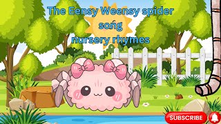 The Amazing Eensy Weensy Spider Song NurseryRhymes ToddlerLearning [upl. by Ahcila]