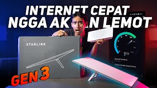 STARLINK GEN 3 Lebih Cepat Lebih Mudah  REVIEW LENGKAP amp AKTIFASI [upl. by Nevaeh732]