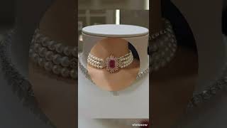 Simple elegant unique necklace designs set ✨2024 new fashion trends chokernecklaces shortsvideo [upl. by Kleinstein]