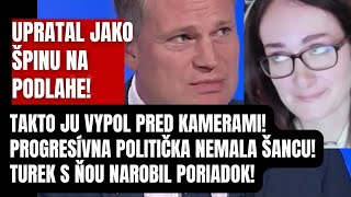 Po smiechu prišiel plač Filip Turek narobil s “expertkou” od Progresívcov poriadok Takto ju [upl. by Sane]