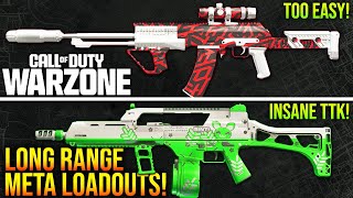 WARZONE New LONG RANGE META LOADOUTS After Major Update WARZONE Best Weapons [upl. by Enirehtakyram]