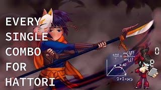 Brawlhalla Guide  Hattori Combo Compilation [upl. by Oirelav]