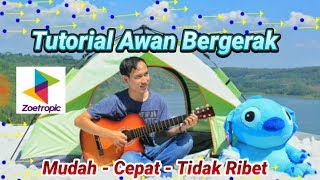 Cara Buat Foto Awan Bergerak  App Zeotropic [upl. by Nyluqcaj938]