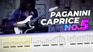 Jason Becker  Paganini Caprice No 5 Performance Lesson with Tabs [upl. by Ultan]