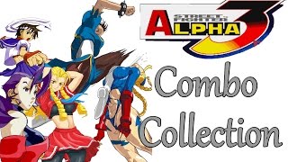 SFA3 Street Fighter Alpha 3 Combos Collection Stun and 100 HD [upl. by Beauvais]