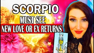 SCORPIO SHOCKINGLY ACCURATE WILL THERE NEW LOVE OR EX RETURNS SCORPIO Tarot Reading [upl. by Trepur]