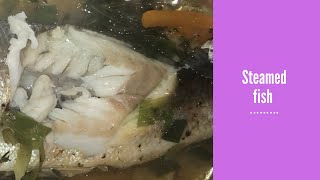 How to steam fish  Steamed fish in foil  Easy fish recipe  Sea bass [upl. by Vachel694]