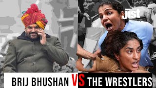 Brij Bhushan Vs Wrestlers Timeline of Controversies Surrounding Indian Wrestling Federation  Jist [upl. by Porte]