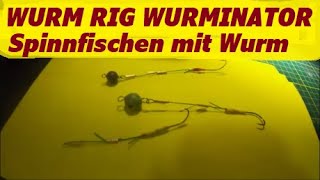 Spinnfischen mit Wurm DER WURMINATOR [upl. by Tabitha]