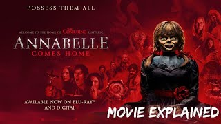 ANNABELLE COMES HOME  MOVIE EXPLAINED  HINDI ragamovieexplained [upl. by Ffirahs744]