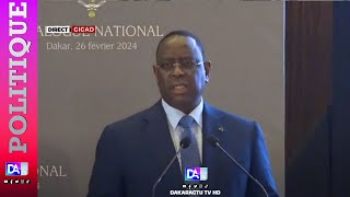 Le Pr Macky Sall fixe ses ambitions et ses attentes à lissue de ce dialogue quotJe serais toujoursquot [upl. by Belding]