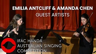 2024 Emilia Antcliff amp Amanda Chen Guest Artists SemiFinals Concert [upl. by Relyuhcs]