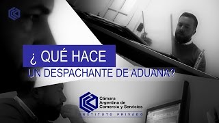 ¿Qué hace un despachante de aduana – IP CAC [upl. by Cirda687]