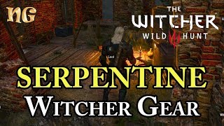 The Witcher 3  Serpentine Diagrams  Witcher Gear [upl. by Roi464]