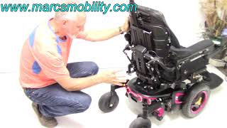 Permobil F3 Loaded with 12quot Seat Lift Used Power Chair 997 [upl. by Wilma]