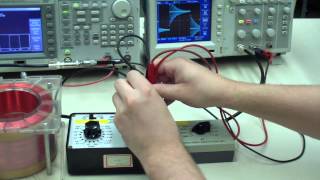 PHY245 Damped RLC Circuit [upl. by Yellhsa]