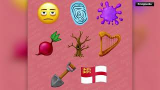 Here are the eight new emoji coming to smartphones including exhausted face a shovel and a splat [upl. by Linehan]