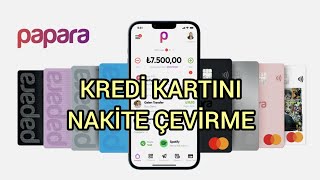 KREDİ KARTINI NAKİT PARAYA ÇEVİRME [upl. by Fromma]