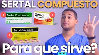 SERTAL COMPUESTO PARA QUE SIRVE  3 COSAS [upl. by Llerrej]