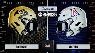 Colorado vs Arizona Week 8  College Football 25  Full Gameplay [upl. by Adnalue]