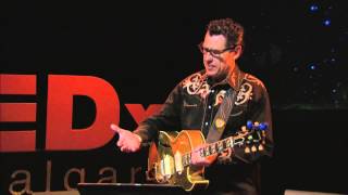 My Guitar Link to the Universe Mark SadlierBrown at TEDxCalgary [upl. by Salohcim]