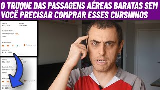 O TRUQUE DAS PASSAGENS AÉREAS MAIS BARATAS [upl. by Nivrae595]